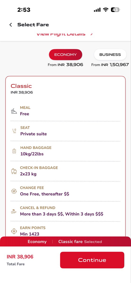 janaktoprani's tweet photo. @airindia No news from ur team.  Only customer care bot goes on sending the same reply.  No response from ur nodal officer nor appellate authority Why do u mislead the customers by offering private suite before booking and not honouring that offer post booking @airsewa_MoCA @AirSewaIndia https://t.co/ymigM93U7Q