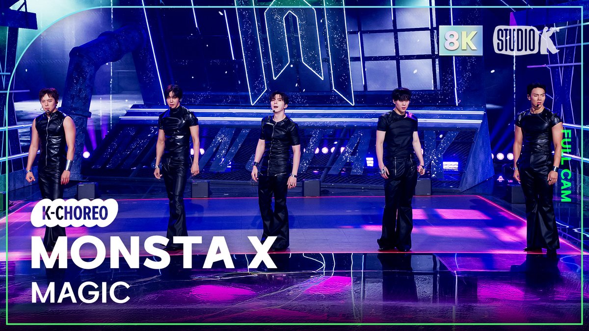 StudioK_twt's tweet photo. [🖥/ #K_Choreo8K]
8K Full 직캠을 지금 바로 확인하세요!

260904 #몬스타엑스 (#MONSTAX) - 'MAGIC'  

▶︎ https://t.co/7K53qbieM5

#뮤직뱅크 #뮤뱅 #StudioK #8K 
#직캠 #직캠8K #뮤뱅직캠 #뮤뱅8K 
@OfficialMONSTAX https://t.co/Oh9IlNTS4U
