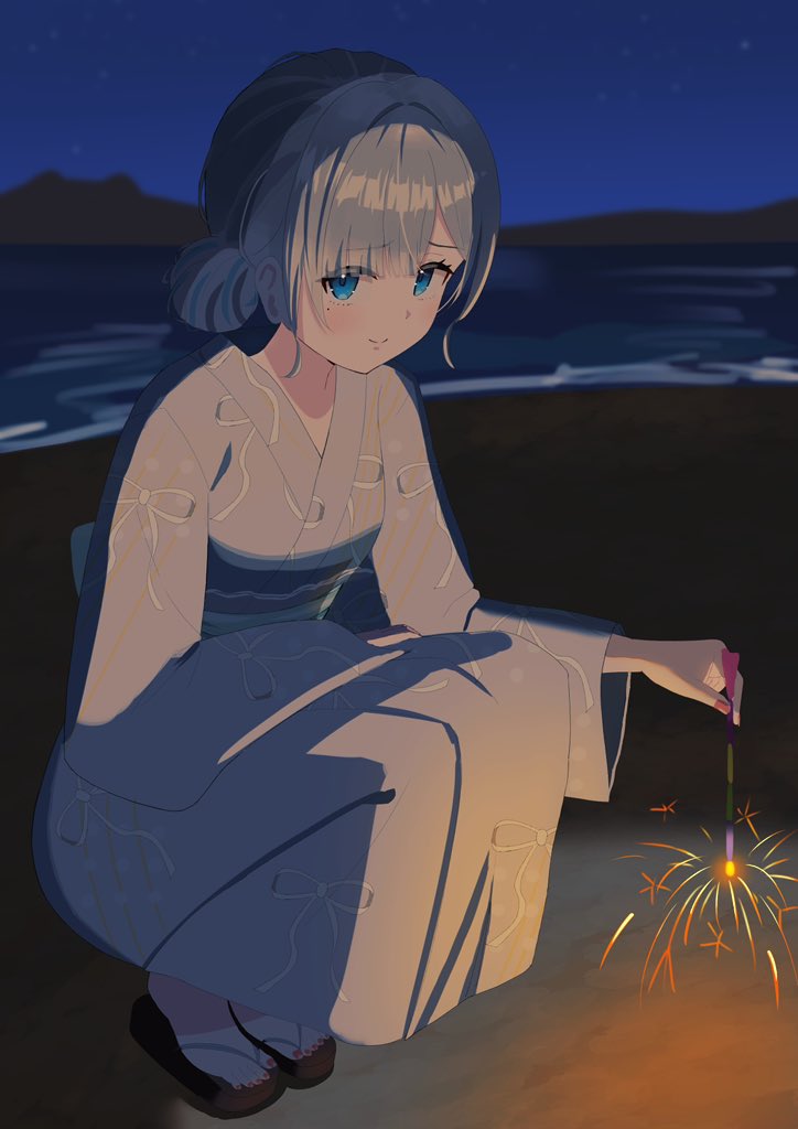 mugicha_330's tweet photo. 「夏、終わっちゃうね」
#すぅあーと https://t.co/duXUfQ7pRM