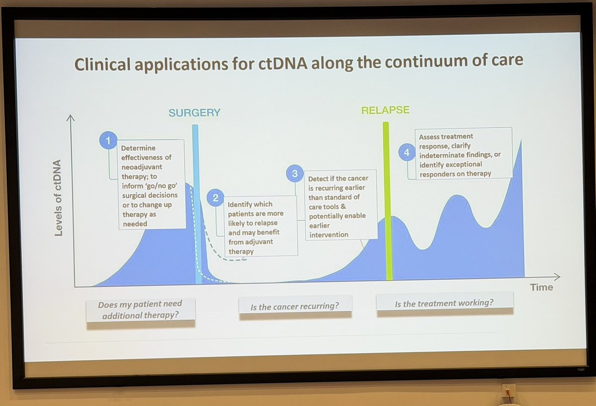 DrYukselUrun's tweet photo. With EV+pembrolizumab broadly effective, do we now need biomarkers to identify who benefits most, or who can safely receive less?

The key question is no longer only “who is high risk?” but “who still has disease?”

ctDNA may help move bladder cancer from static risk groups toward real-time treatment decisions.

Excellent presentation by @PGrivasMDPhD at #IUCS26

@neerajaiims @gbanna74 @Sebastiano_Buti @CinziaConted @dralishadamani @nataliagandur @amg120395 @ravikanesvaran @koshkin85 @MicheleMaffezz @ManiamAkash @ParamMariappan @dmukherji @VanitaNoronha @montypal @DanieleRaggi83 @PasRescigno @jteoh_hk @alison_tree @yekeduz_emre @ONCOassist