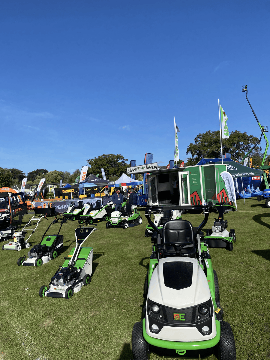 EtesiaUK's tweet photo. We're going to @GroundsFest!

Come and see us as we showcase the latest innovations from across our range, from our ride-on mowers to the ET Lander.

Register for your FREE ticket, and we'll see you there: https://t.co/RRNdXyvBL7 https://t.co/f5sADLbmXv