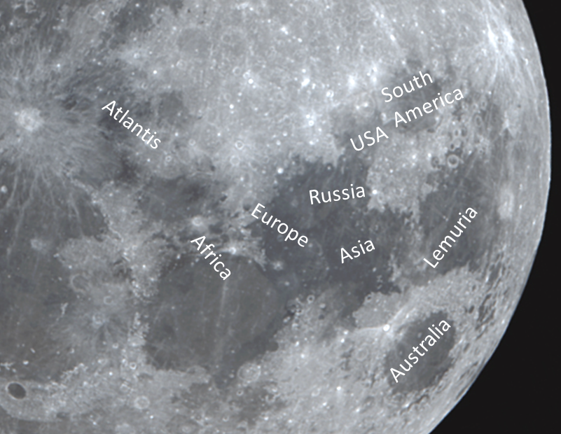 _Ethernal_'s tweet photo. @JasonWilde108 Now this is starting to look a lot more like the moon map which shows the continental plates without the water. There you can see also Doggerland, Lemuria larger Australia and how it is connected to the larger Extra Terra(strial) continental plates. https://t.co/FBsQKkfoLf