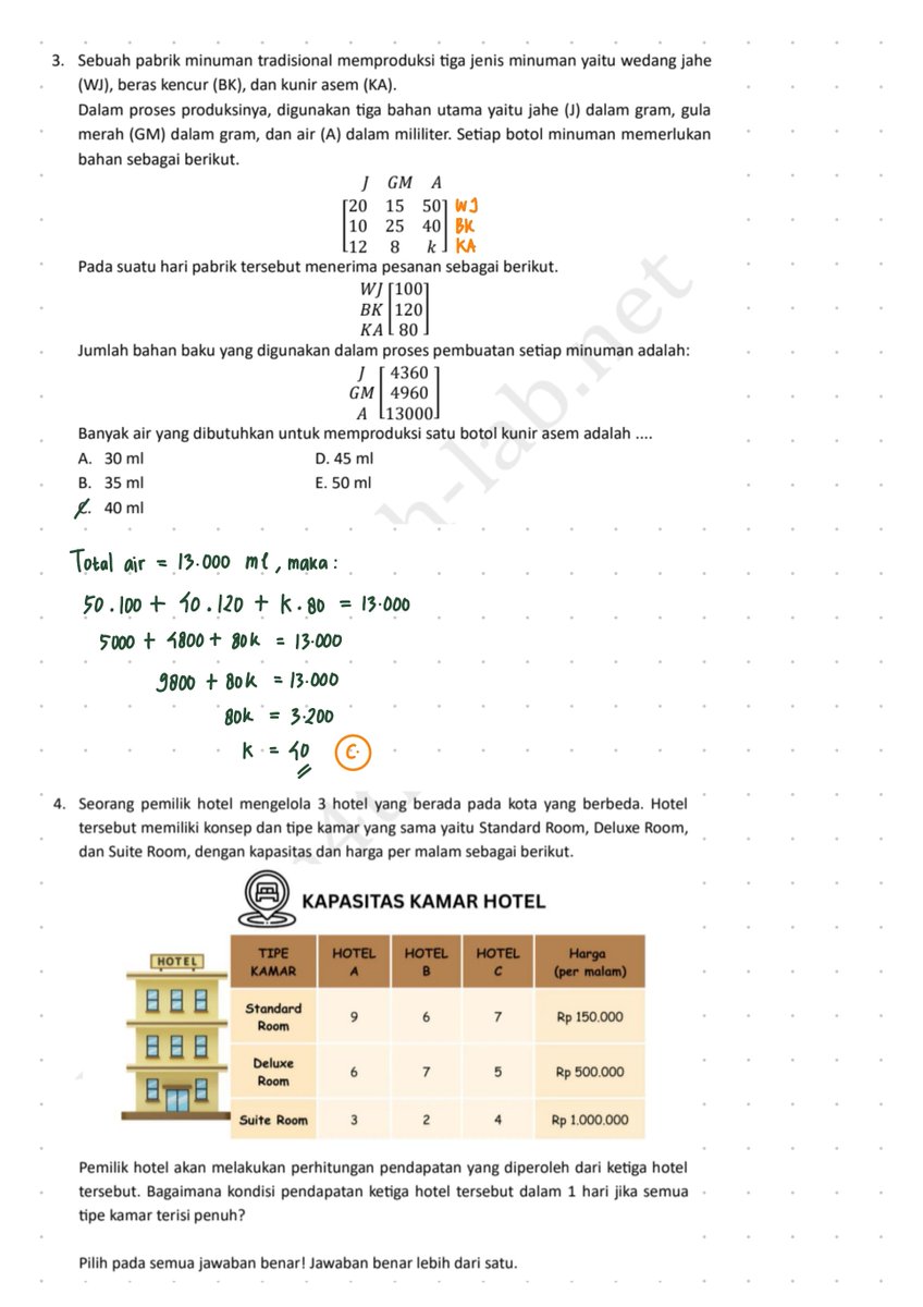 bloomofarunika's tweet photo. PEMBAHASAN SOAL TKA SMA MATEMATIKA LANJUT 2025.
Feel free to correct atau kalau mau tanya bisa reply/dm aja yaa.
https://t.co/bu9JCst191
#studytwt #tka #tkasma #matematikalanjut https://t.co/uwyF8tVGHU
