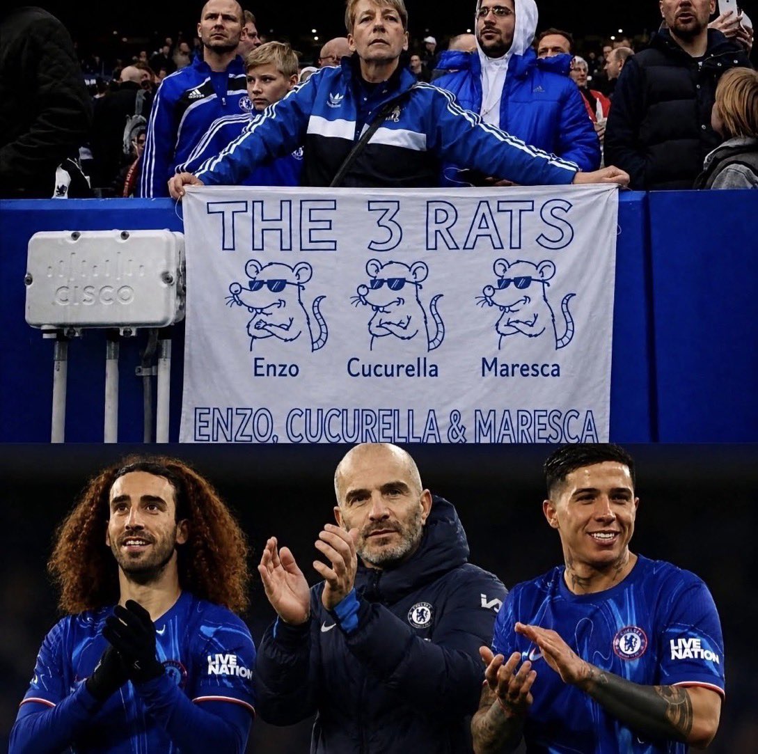 Unserious_Exrha's tweet photo. I know they left Chelsea but this is very very wrong, they didn’t get Cucurella’s hair right in it. https://t.co/UItkkWozO5