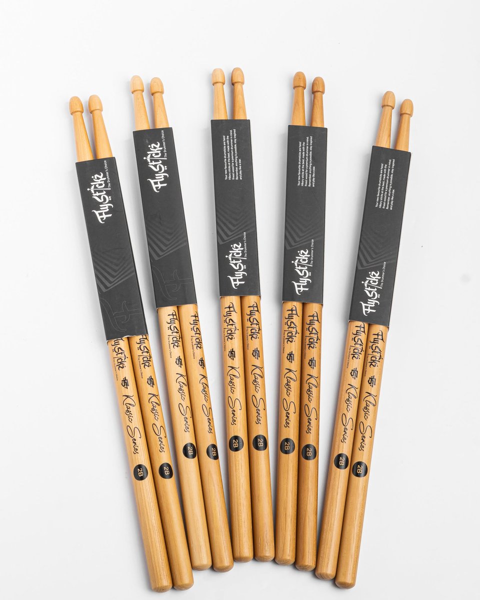 Flystickz's tweet photo. Klassic Series β Size 2B
When your groove needs strength and authority, the Klassic 2B stands ready.
π· To Place an Order, Contact: +2348078182087, +2348169720274
Visit our website: https://t.co/A1idbomXX7
#Flystickz #KlassicSeries #2BDrumsticks #DrummersChoice #PowerGroove https://t.co/TUCGL6Xz8x