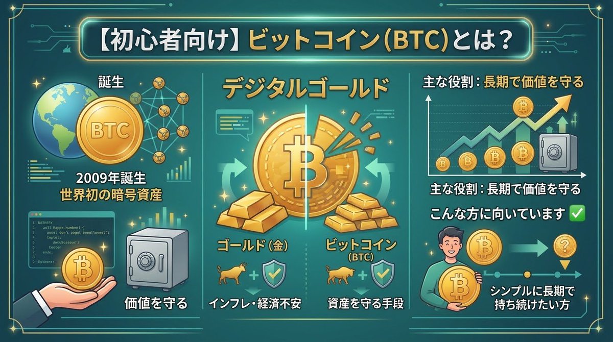 web3_0213's tweet photo. 「BTCとETH、どっちを買えばいいの？」

結論から言うと「どちらが正解か」より「自分の目的に合うか」が大事です。このスレッドで2つの違いをわかりやすく解説しますね。最後まで読むと選び方の基準がクリアになります👇 https://t.co/eceHDPQ4gW