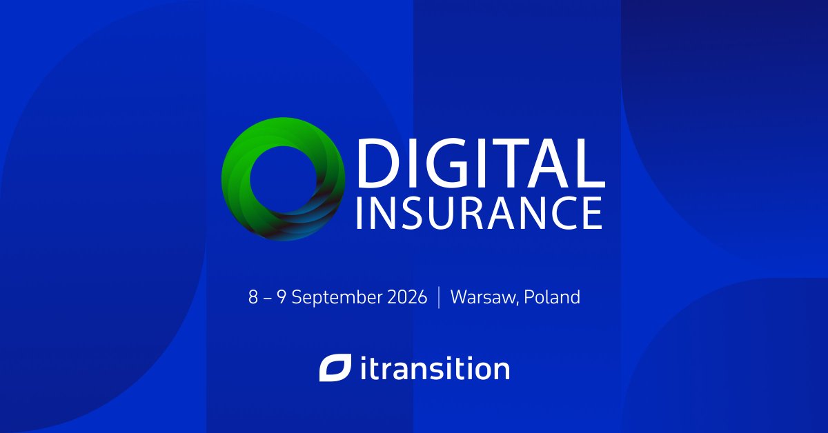 itransition's tweet photo. Bringing Flood Risk Innovation to Warsaw: Meet Itransition at Digital Insurance CEE 2026!

The impact of climate change means flood risks are evolving faster than traditional actuarial models can keep up. Insurance carriers across the CEE region need precise, scalable, and actionable data to protect their portfolios. We are excited to announce that our team will be heading to Digital Insurance CEE 2026 in Warsaw this September 8-9! We are bringing a Proof of Concept (PoC) for Flood Risk Management and Automation.

What makes our PoC unique?

Predictive Accuracy:

Property-level flood risk assessment for every asset in your portfolio, in seconds, not days

REST API for integration. Embed the engine into your underwriting system via the API. Your existing workflow stays unchanged. The flood risk component simply calculates automatically at the scoring stage, in milliseconds.

Built for the Polish market. Not adapted; built.

Whether you want to lower your loss ratios, automate property underwriting, or explore cutting-edge InsurTech, we’d love to show you how our PoC works in real time.

Let’s Connect in Warsaw:

Where: Radisson Collection Hotel, Warsaw

When: September 8-9, 2026

How: Send a DM to book a private 1-on-1 deep dive session with our experts team - Matilda Bobola and Karina Ilyashevich from our Insurance Center of Excellence. Let’s redefine flood risk management together! See you in Warsaw.

🇵🇱#DigitalInsuranceCEE #InsurTech #FloodRisk #RiskManagement #InsuranceInnovation #CEEInsurance #ProofOfConcept