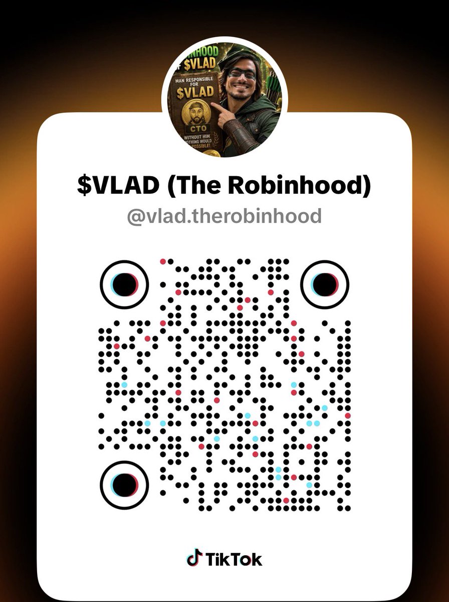 Vlad_CTO's tweet photo. FOLLOW NEW CREATED $VLAD 🧑‍🎤TIKTOK ACCOUNT! SHARE FIRST POST 📈

Link: https://t.co/nSCFFpfQzc

ID: vlad.robinhood ✅

@vladtenev @RobinhoodApp https://t.co/CpHA4JzI2N