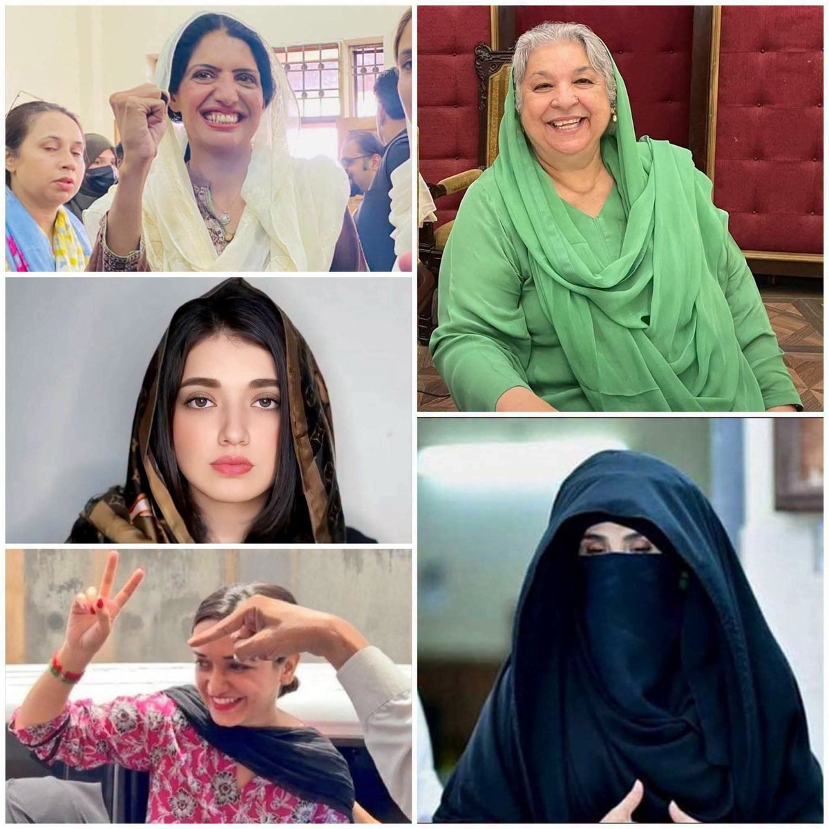 PTIGBOfficial's tweet photo. The Women of PTI leading a historic fight against the status quo. 

#RestoreRuleOfLaw https://t.co/Famlln5RLP