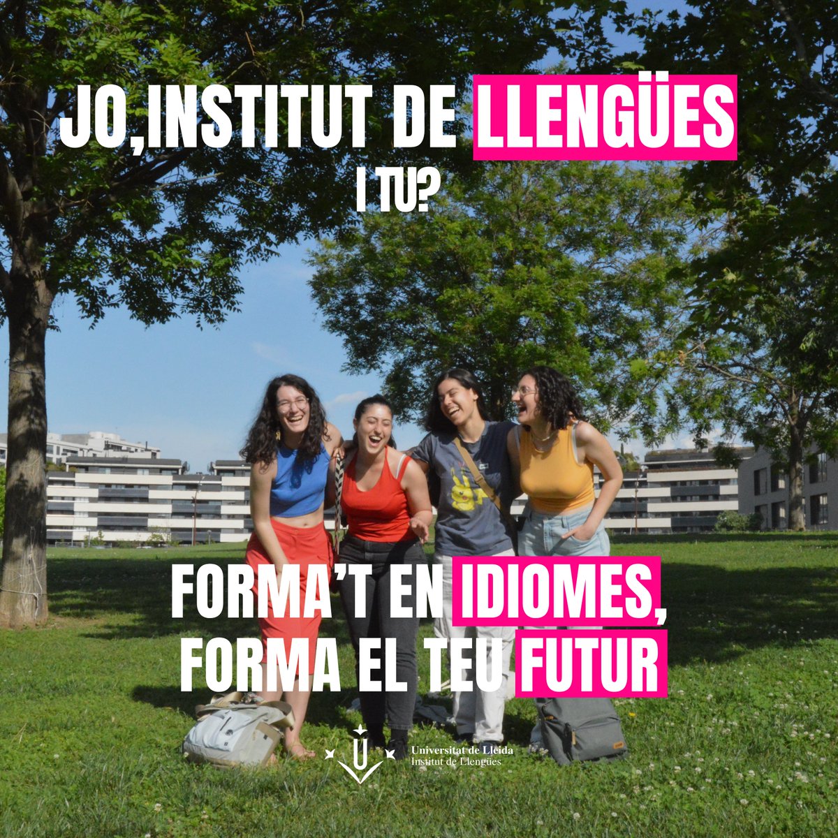 Llengues_UdL's tweet photo. 📣 Iniciem un nou curs a l’Institut de Llengües i ho fem oferint-te tota l’oferta de cursos disponible per a aquest any 2026-2027. Informa’t i matricula-t’hi ✅ Recorda que amb els nostres cursos t'oferim exàmens i titulació oficial. Som-hi? 😉

🌐 https://t.co/U952sra1hi https://t.co/P3MJO87DSL
