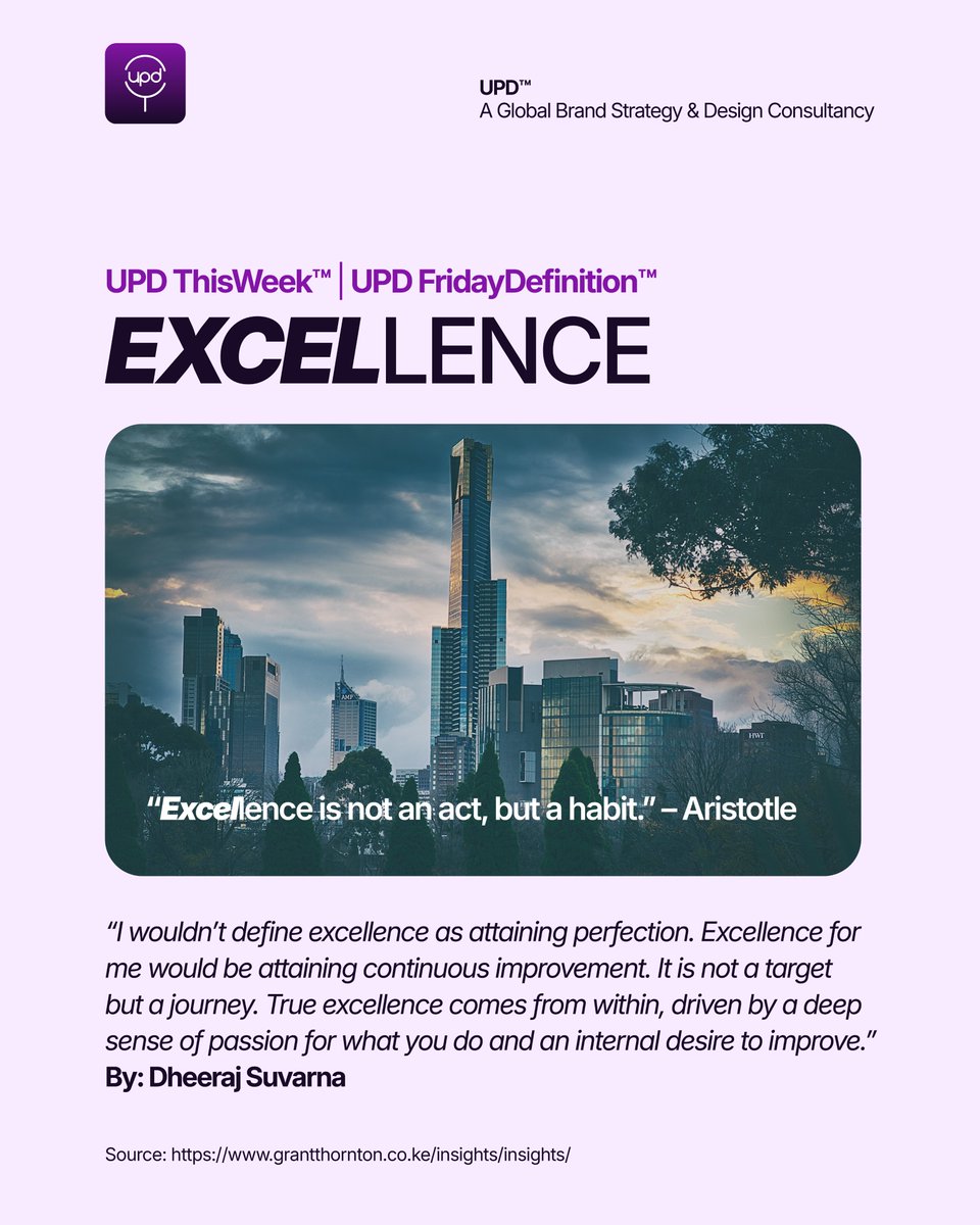 updglobal_'s tweet photo. “Excellence is not an act, but a habit.” – Aristotle

Interract with UPD, click https://t.co/ViwVOx3RwL

#UPD https://t.co/HM6qtFKPr1