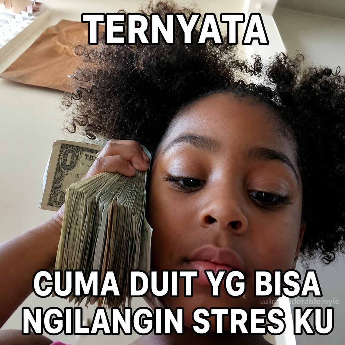 adorablejoyie's tweet photo. Mau duit 10 milyar ya Allah, janji engga nyaleg🙏 https://t.co/QCjOFtfwNW