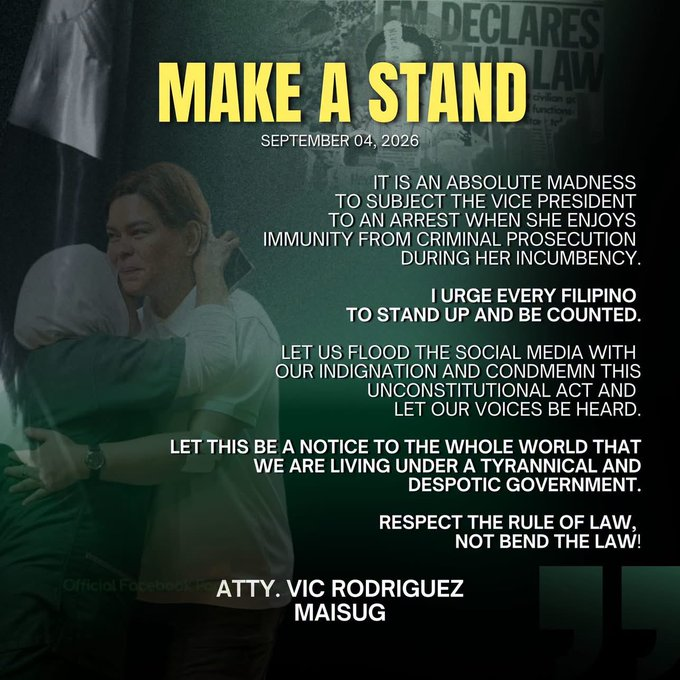 _lonewolf____'s tweet photo. I STAND WITH VP @INDAYSARA DUTERTE! https://t.co/o51ObyYfAl