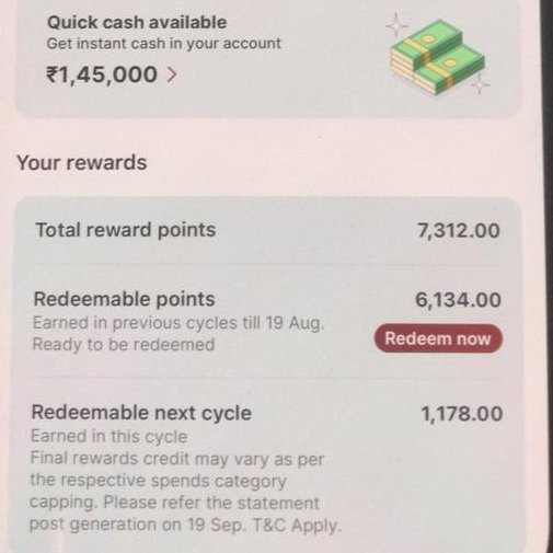 the_live_time's tweet photo. ⛽ Save 6.5% on HPCL fuel with the IDFC FIRST Power+ Credit Card!
⚡ Enjoy 5% cashback on groceries, utility bills, and IDFC FASTag. Get 25% off movie tickets & complimentary airport lounge access.
💰 Zero Net Cost: Your ₹499 annual fee is fully recovered in your first few months using ₹1,650 in joining benefits (Swiggy One + ₹500 fuel cashback) and accelerated fuel reward points!
Pro Tip: Using HP Pay wallet load gives you additional rewards. 
👉 Apply here: https://t.co/sVf5Fx8Ayu
