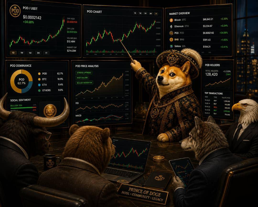 ObezX_'s tweet photo. I'm holding my $POD tight. It doesn't matter how long it takes for it to hit $1 to $10, but it'll eventually happen.

It took $ClipX months to hit $1M MC. A massive breakout is coming for $POD.

Watch out. 👀👀 https://t.co/oZpNTWhayi