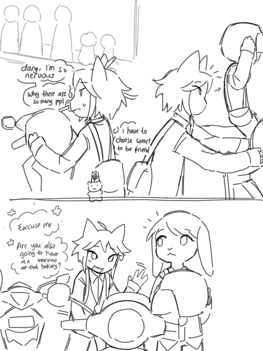 y0ol8_'s tweet photo. I'm tired of being unemployed
Also i'm not used to drawing comics yet, this looks so messy 
#comic #needajob ! https://t.co/By0hizxDFS