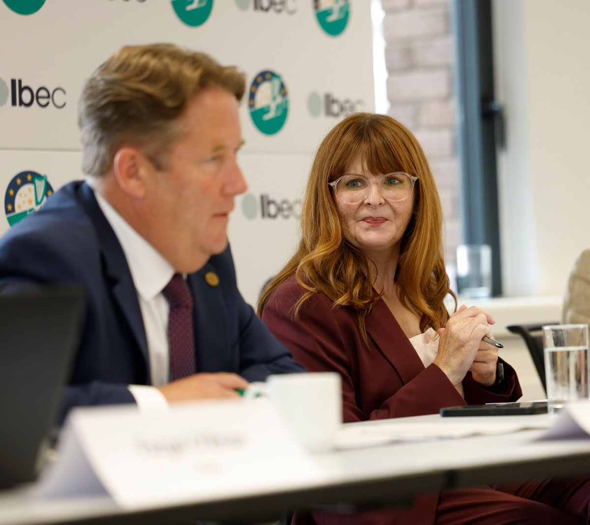 CBI_NI's tweet photo. Delighted @CArchibald_SF @Economy_NI and @DarraghOBrienTD joined the @Ibec_irl-CBI All-Island Energy Roundtable in Dublin.

Shared priorities and commitment from both administrations to stronger energy collaboration across the island of Ireland from north, south, east and west. https://t.co/9AZyApc5Ru
