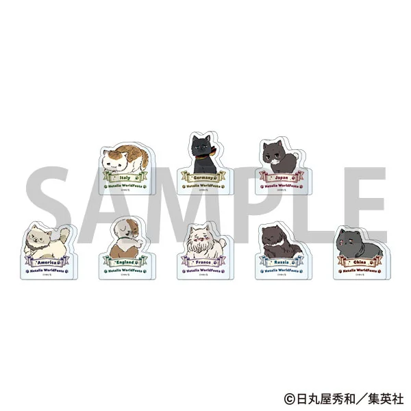 hetariagoods's tweet photo. 『ヘタリア20周年原画展 WorldFesta』待望のグッズ第2弾解禁！大人気「ねこたりあ」グッズも登場！

10月の東京会場、11月の大阪会場にて販売される、待望のオリジナルグッズ第2弾情報が解禁。

https://t.co/4tBVAliedd https://t.co/0wYDr8SPy9