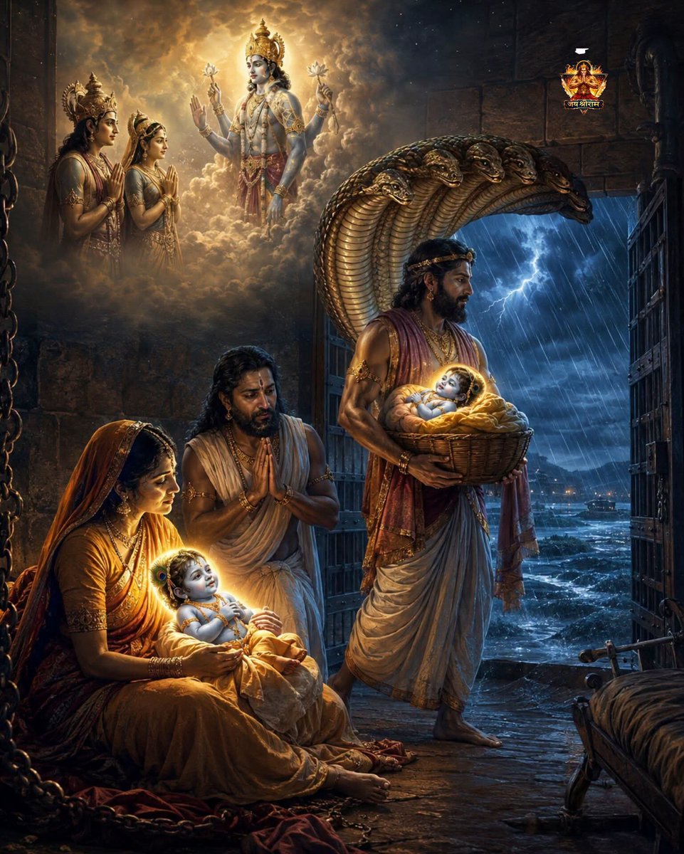 ChandrakHari's tweet photo. 🪔ॐ नमो भगवते वासुदेवाय नमः 🙏 
🙏🏻श्री कृष्ण गोविंद हरे मुरारी, हे नाथ नारायण वासुदेवा।🙏
🪔सच्चिदानन्दरूपाय विश्वोत्पत्यादिहेतवे।
तापत्रयविनाशाय श्रीकृष्णाय वयं नमः ॥🙏🏻  
🪔श्री कृष्ण जन्माष्टमी की हम सभी को हार्दिक शुभकामनाएं भगवान श्री कृष्णा अपने भक्तों का मनोकामना पूर्ण करे https://t.co/pSuKXON8uF