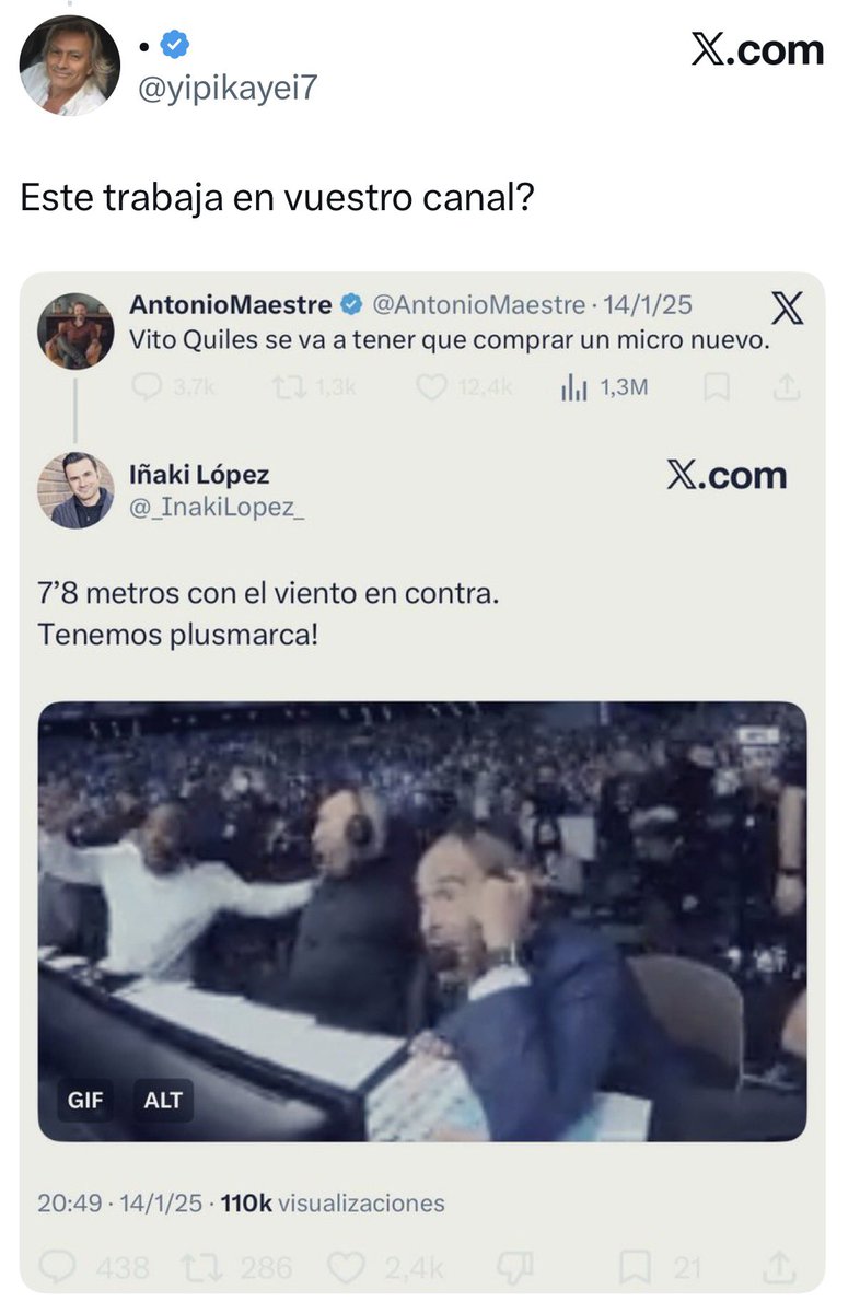 mejoreszasca's tweet photo. ZASCA!!!!!!!!!!!!! de @yipikayei7 a @laSextaTV https://t.co/b0OKfM0YpP