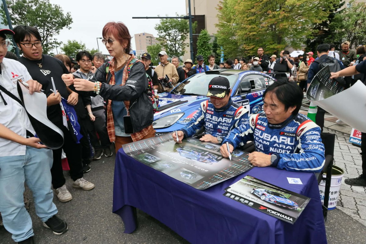 RALLY_HOKKAIDO's tweet photo. 本日のラリーショーより。 https://t.co/lX3RZaaWKL