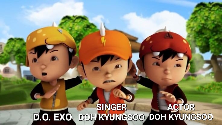 do_dyasoo's tweet photo. Kyungsoo november udah kayak boboiboy kuasa tiga, bisa jadi 3 mode :
- D.O. EXO
- singer Doh Kyungsoo
- actor Doh Kyungsoo

😭😭😭 https://t.co/5h2saOnMeb