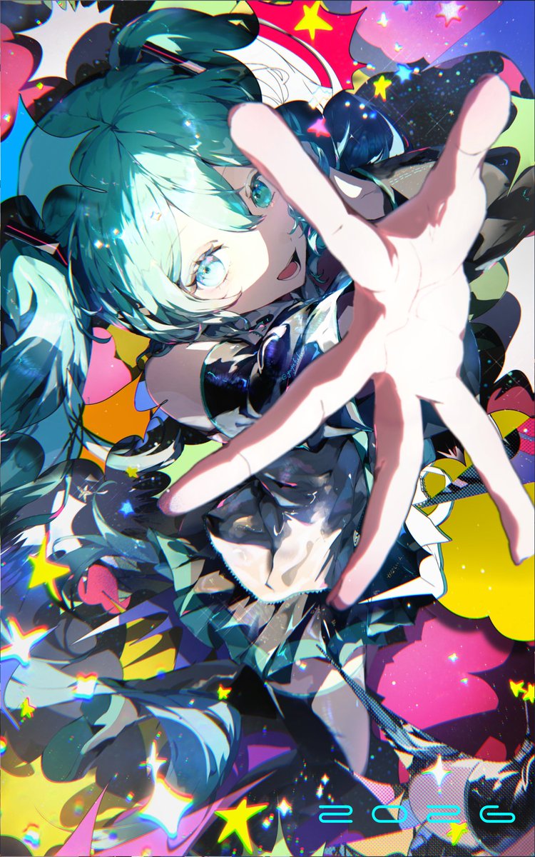 yuyufufu_'s tweet photo. 2023〜2026
ミク誕イラスト🎁 https://t.co/hF9LTvaWtZ