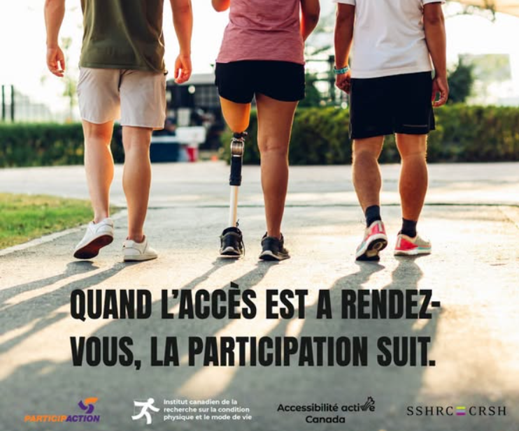cflri_icrcp's tweet photo. #ParticipACTION lance son nouveau cahier spécial sur les adultes en situation de handicap du Bulletin de l’activité physique chez les adultes, développé en collation avec @cflri_icrcp et le mode de vie et Accessibilité Active Canada.
https://t.co/9El1R5Dxyl https://t.co/uuyTVATmJk