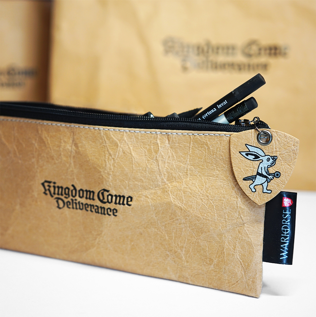 WarhorseStudios's tweet photo. Back to School with a little #KCD2 style!
Take a look at our new stationery collection from Young Block.

Handmade in the Czech Republic from recycled, washable cellulose. Whether you need a notebook, pencil case or laptop sleeve, we've got you covered.

Link below

#WarhorseStudios #Merch #Stationary