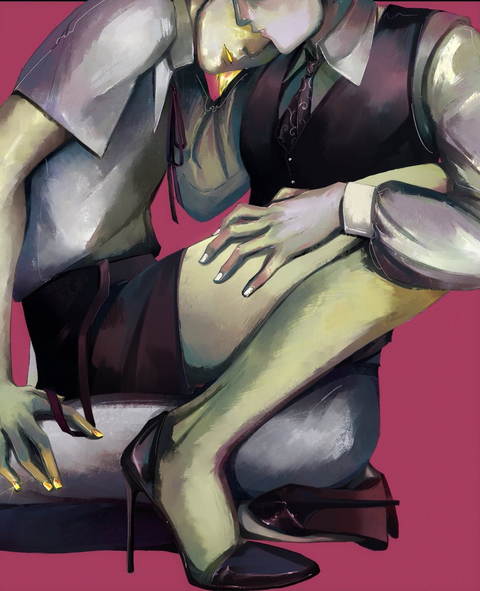 AnnBragin's tweet photo. I'll show you the full version of this picture~
I drew it together with the artists @al_scintilla ✨💜💛

#arts #art #artwork #painting #digitalart #OCrp #oc #Ann #hnk https://t.co/SEsyaDxR8m