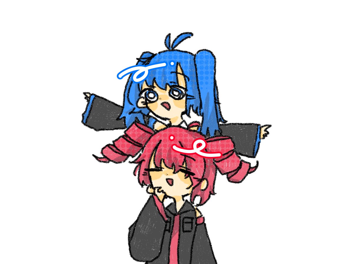 Kotonoha3923's tweet photo. #重音テト #初音ミク https://t.co/EHTl6rERB8