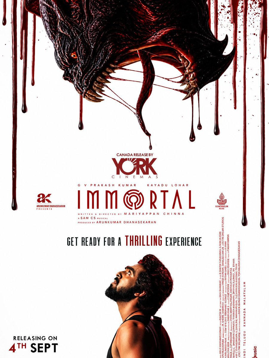 GlobalBOReport's tweet photo. #Immortal TICKETS GIVEAWAY 

Rules -

- Comment your City 
- Must be our Follower 

@gvprakash #GvPrakash https://t.co/C4FlkcA16r