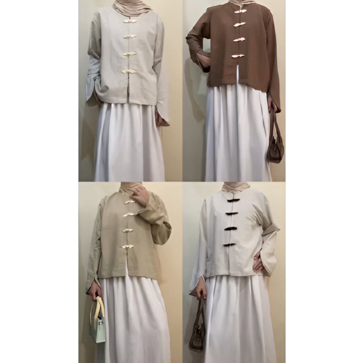 itsre_yy's tweet photo. Ini tuh tipe blouse yang vibesnya feminin tapi tetap kalem 😽🤌
Simple dan elegan di waktu yang sama 🤎 https://t.co/CleTBCYgRz
