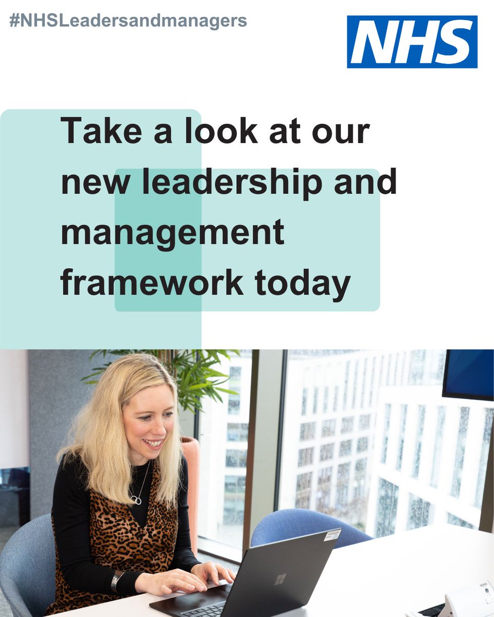 Take a look at our new leadership and management framework today. #NHSLeadersandmanagers