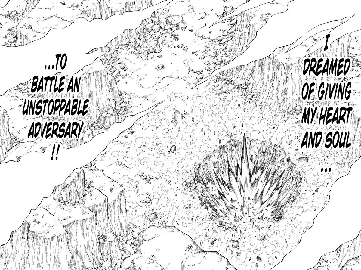 Bartothe2's tweet photo. There's like four double page spreads in every chapter, i see why his spine got so bad he couldn't shit anymore https://t.co/YwuU1dpI9n
