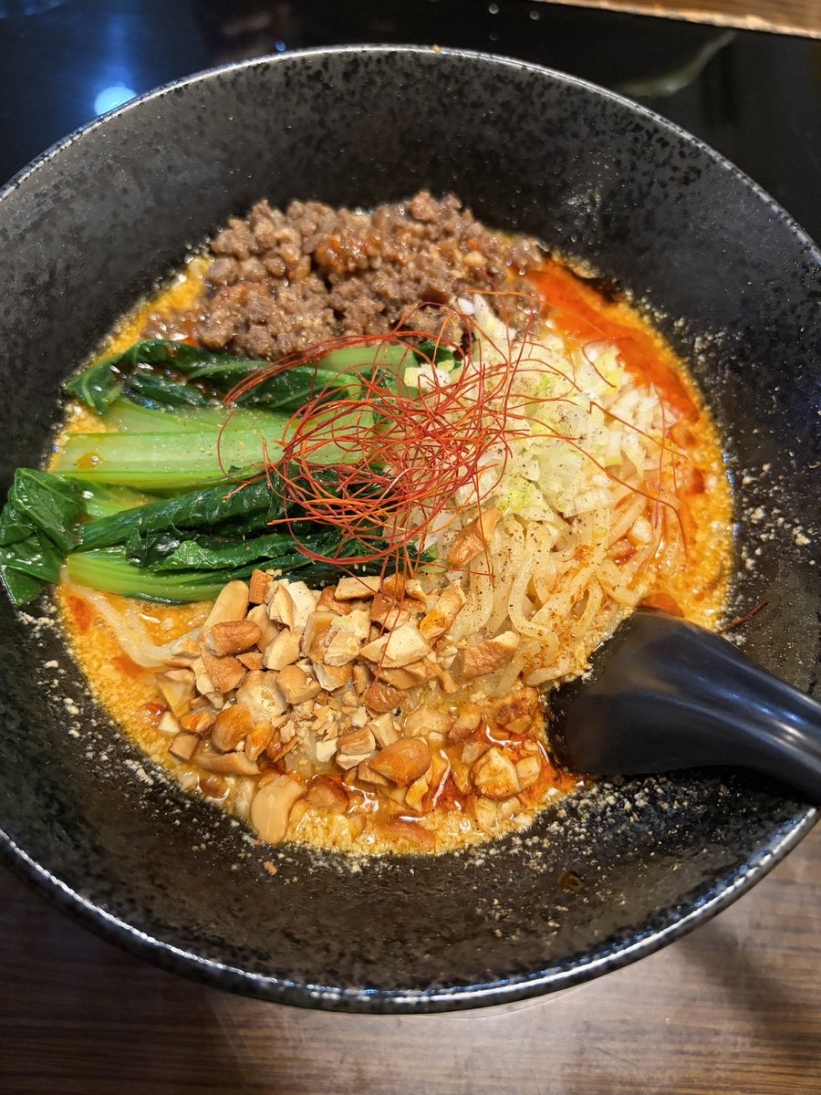 orange_2810's tweet photo. こってりした担々麺でした🔥 https://t.co/hZ6VlAfBC8