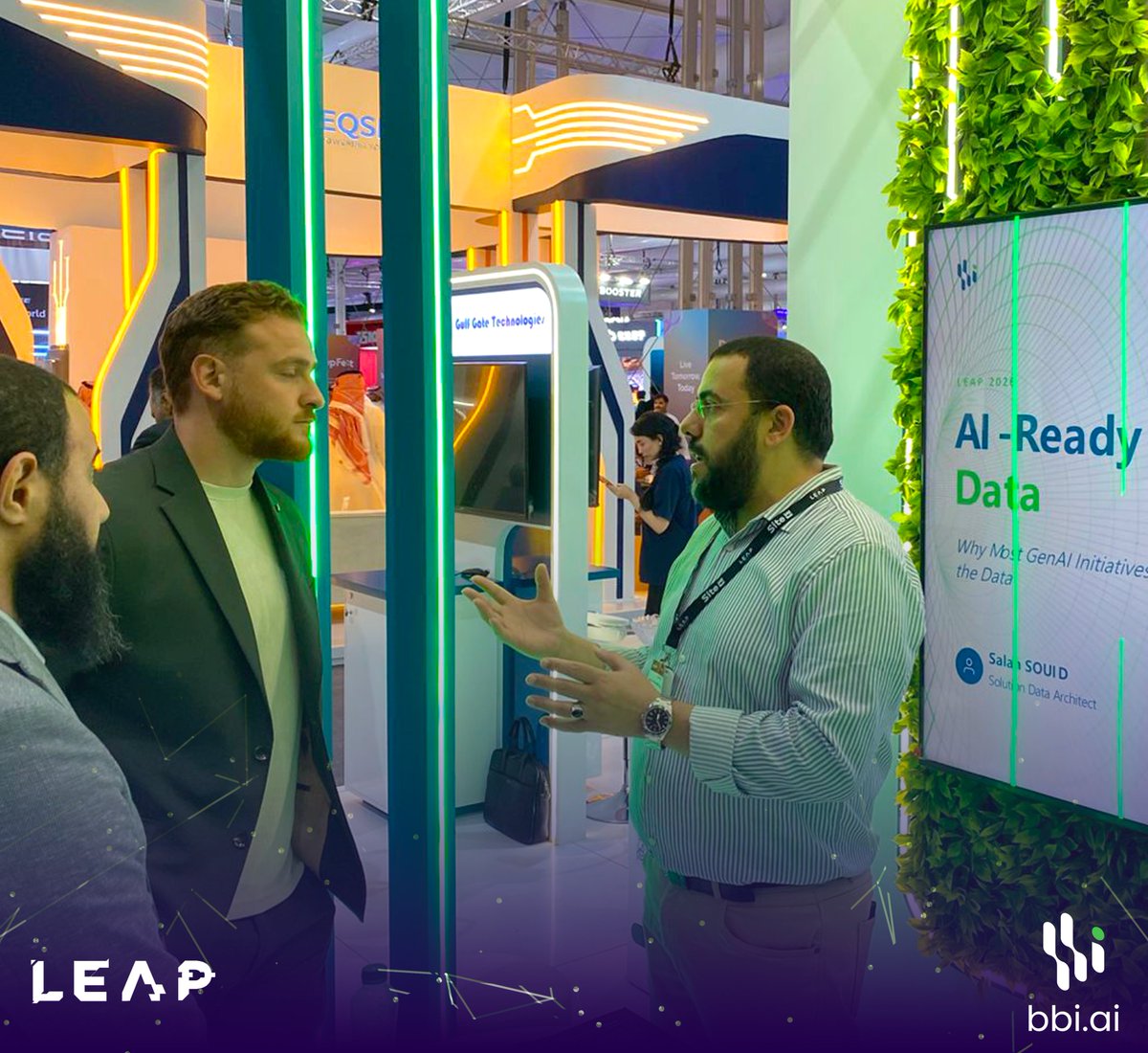 BBI_Consultancy's tweet photo. يختتم #LEAP2026 أربعة أيام من الأفكار والابتكار والتجارب المميزة.

تفخر بي بي آي بمشارك��ها في هذا الحدث العالمي، وما أتاحه من فرص للتواصل وتبادل الخبرات حول مستقبل البيانات والذكاء الاصطناعي.

انتهت الفعاليات، ويستمر الإبتكار و البناء لمستقبل أفضل.

#بي_بي_آي #LEAP5 #LEAP26 https://t.co/0kiGbkkIlM