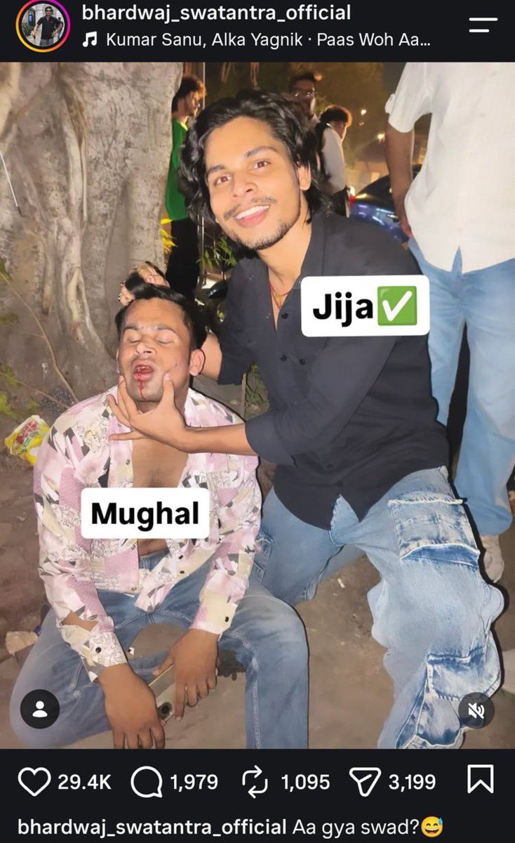 DrNimoYadav's tweet photo. A post from Swatantra Bharadwaj’s Instagram account.

What’s even more concerning is that this happened right in the capital of India. https://t.co/9317Lj8pH8