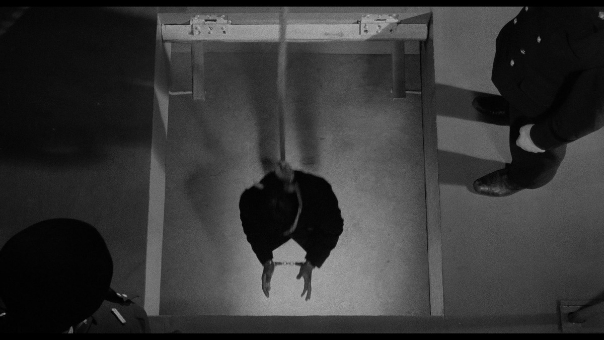 LogiLampadina's tweet photo. Death by Hanging (1968, Nagisa Ōshima)
bd-remux, 30.06gb. Japanese with English &amp; French subtitles, plus commentary. https://t.co/Qm4wq1YEHn