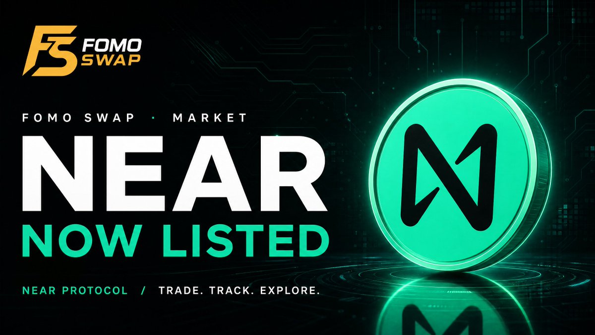 FOMO_Swap's tweet photo. NEAR is now live on the FOMO Swap Market.
Track real-time price, 24H performance, volume, and order-book depth for NEAR Protocol’s $NEAR, with TradingView charts prioritized on the token page.
Explore : https://t.co/FTZ3PySdt8
#FOMOSwap #NEAR #NEARProtocol #DeFi #TradingView https://t.co/DBRR79UMqF
