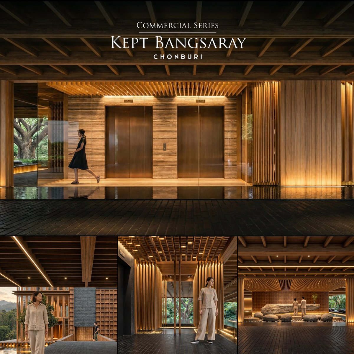 YanArchitects's tweet photo. Kept Bangsaray Hotel

แรงบันดาลใจจากหมู่บ้านชาวประมง สู่ Controlled Randomness ที่เปลี่ยน Façade และพื้นที่ที่ถูกมองข้าม ให้กลายเป็น Experience และ Business Value

#yanarchitects #KeptBangsaray https://t.co/2855r7FhRV
