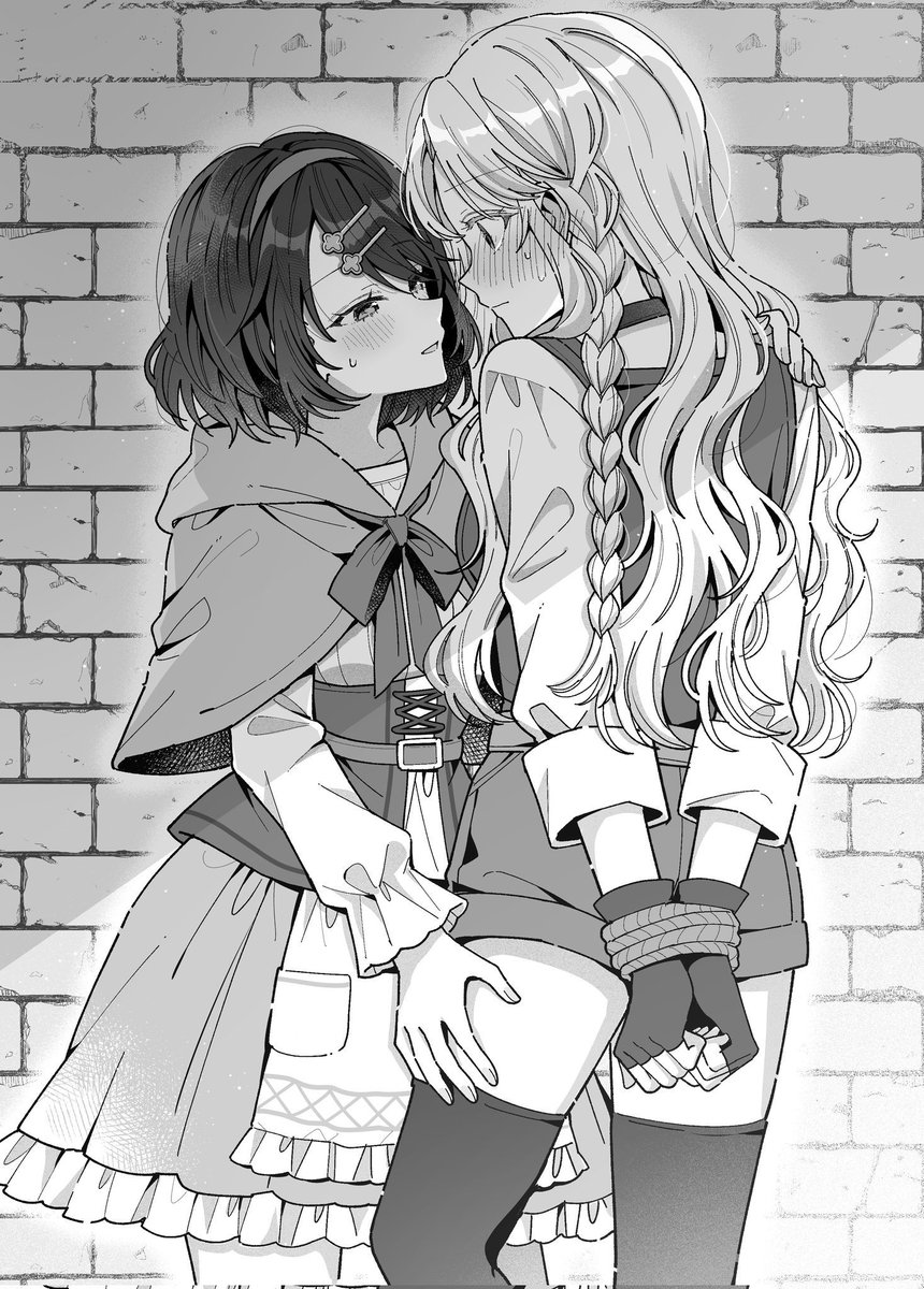 sasanerineri's tweet photo. 平民メイドと完璧姫騎士の主従逆転百合ファンタジーに清き一票を宜しくお願い致します！！！！！！！！！！！！！！！！！！！！！！！！！！！！！！！！！！！！！！！！！ https://t.co/2ztrhOZFc5