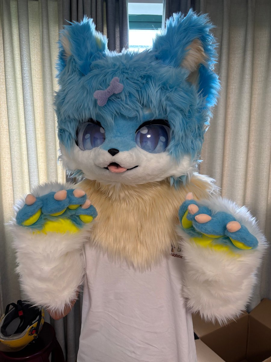ChemangMango520's tweet photo. 呆？！呆！#fursuitfriday #furry #可爱 #小兽太 #正太 https://t.co/noamZL3mfe