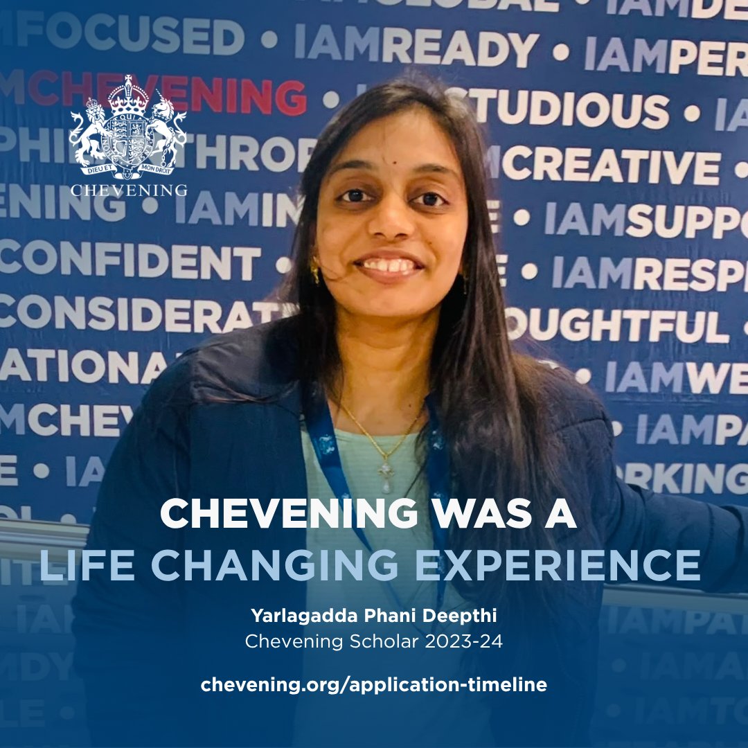 UKinHyderabad's tweet photo. The #Chevening journey doesn't end at graduation. Our alumni continue to drive change, build connections, and create impact in their communities and professions.  🎓🇬🇧 https://t.co/ktqarwv6kG