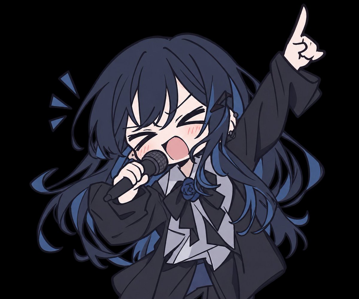 cosye1023's tweet photo. 熱唱するAdoさん
 #Adoart https://t.co/tSClrOOgG3