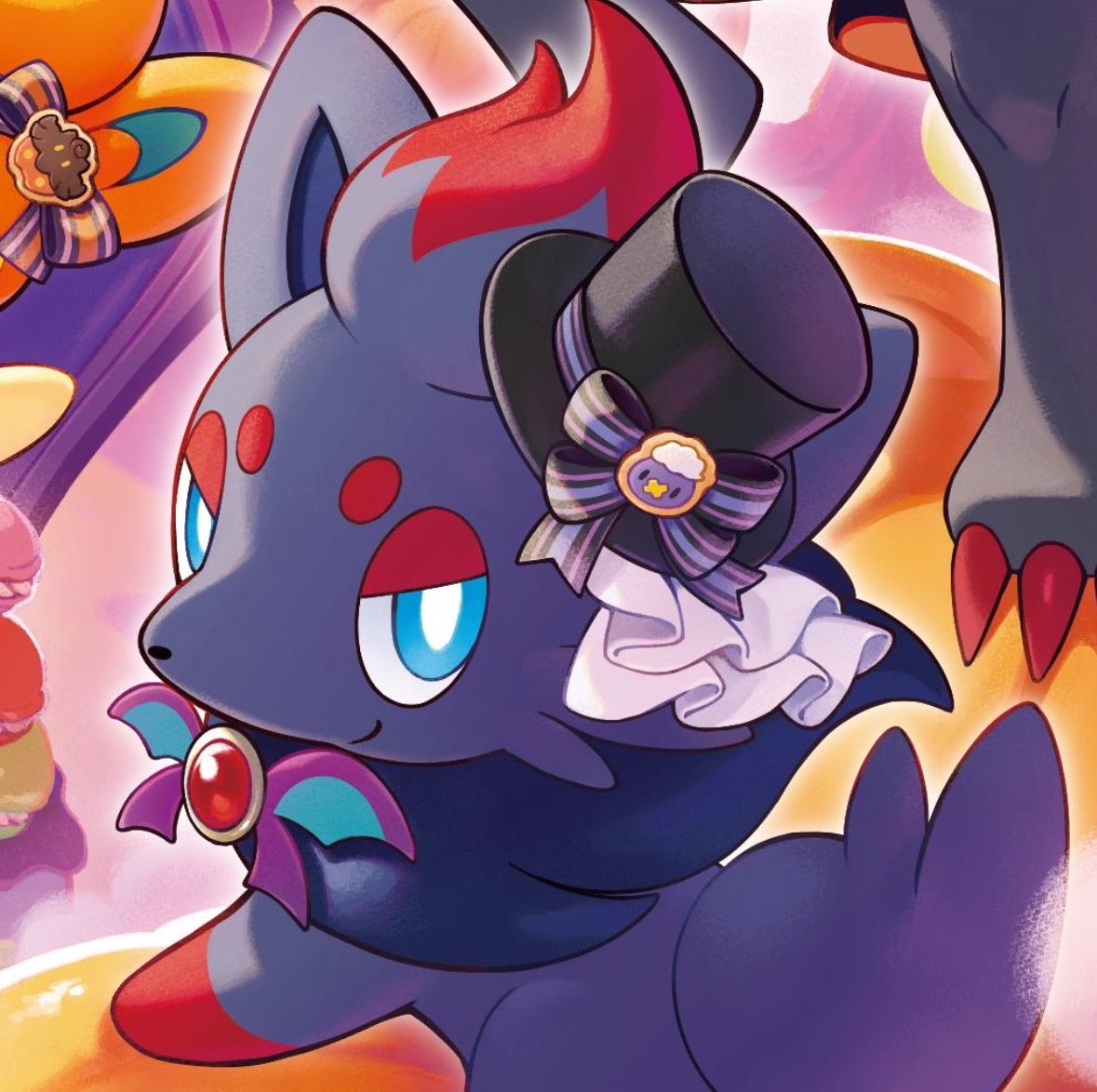 Crobat_kawaii's tweet photo. 2019ハロウィンの時といい今年のハロウィンといい、ゾロアちゃんクロバットとズブズブで大好き🥹💖
どっちも似合ってるかわいい～～😭🙏🏻💖 https://t.co/XJueVXI08S