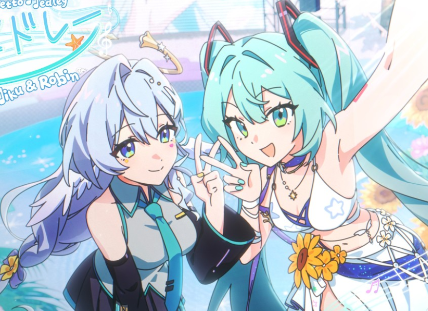 svndayhsr's tweet photo. HATSUNE MIKU IS BEST FRIENDS WITH THE HALOVIAN SIBLINGS CANON https://t.co/lGEOFiniIw