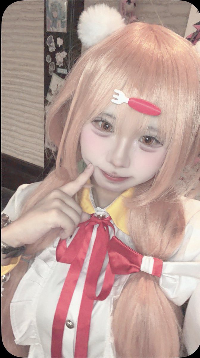 potatochan25's tweet photo. しゅきんしてます！
たまこちゃんのエプロン忘れちゃった( > <꧞)

 #コスプレ #コンカフェ #ミナミ #BAR https://t.co/mfXuUtACo6