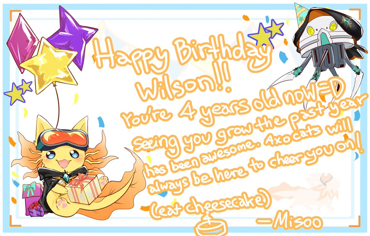 OneMisooneer's tweet photo. Can't believe another year has already passed by...
#SentToYu #WilsonIs4YearsOld https://t.co/LeVZkNHfDv