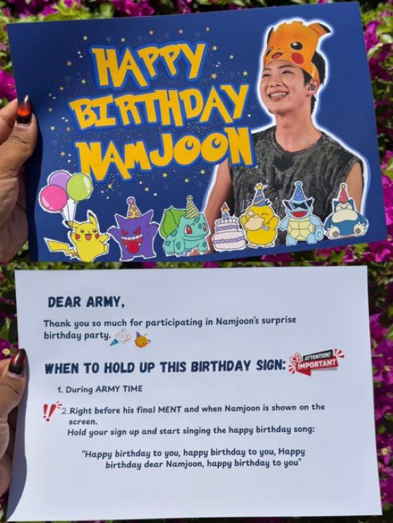 RMautomaticdihh's tweet photo. Dear ARMYs Help us to spread the word ‼️‼️‼️

It seems a lot of people didn't hear about  LA surprise birthday party for Joon. Please share this information  everywhere. 

🎂Project: RM Birthday party

📍 SOFI STADIUM,  LOS ANGELES
📅 September 6, 2026 (LA D-4) https://t.co/Vp4EZjMiLd